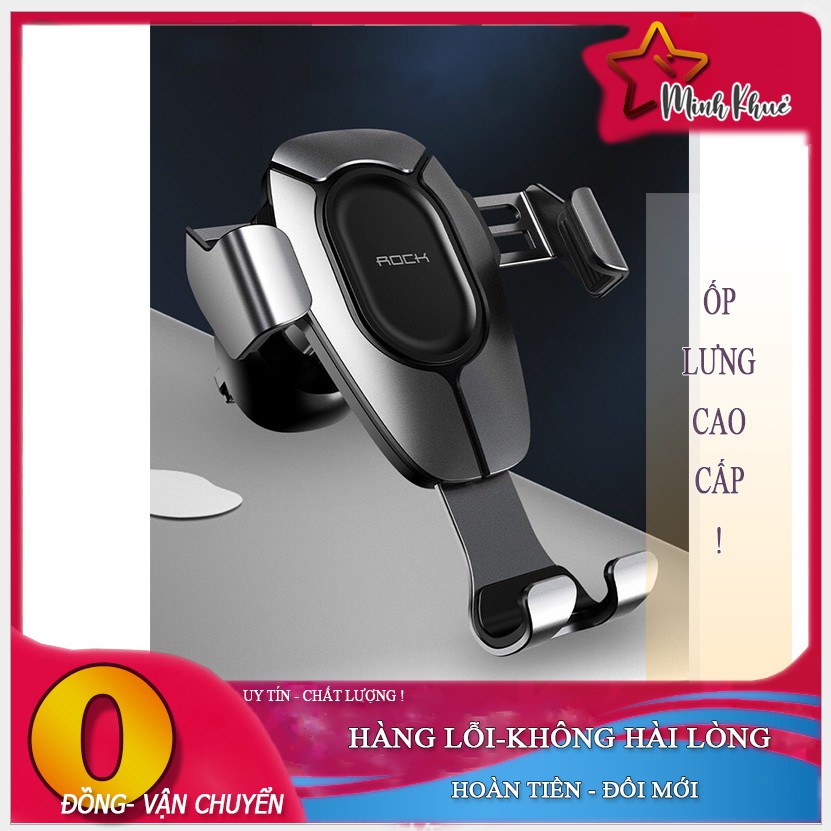 Giá đỡ Rock kẹp điện thoại cửa gió oto xe hơi Gravity air Vent car mount Pro chính hãng | WebRaoVat - webraovat.net.vn