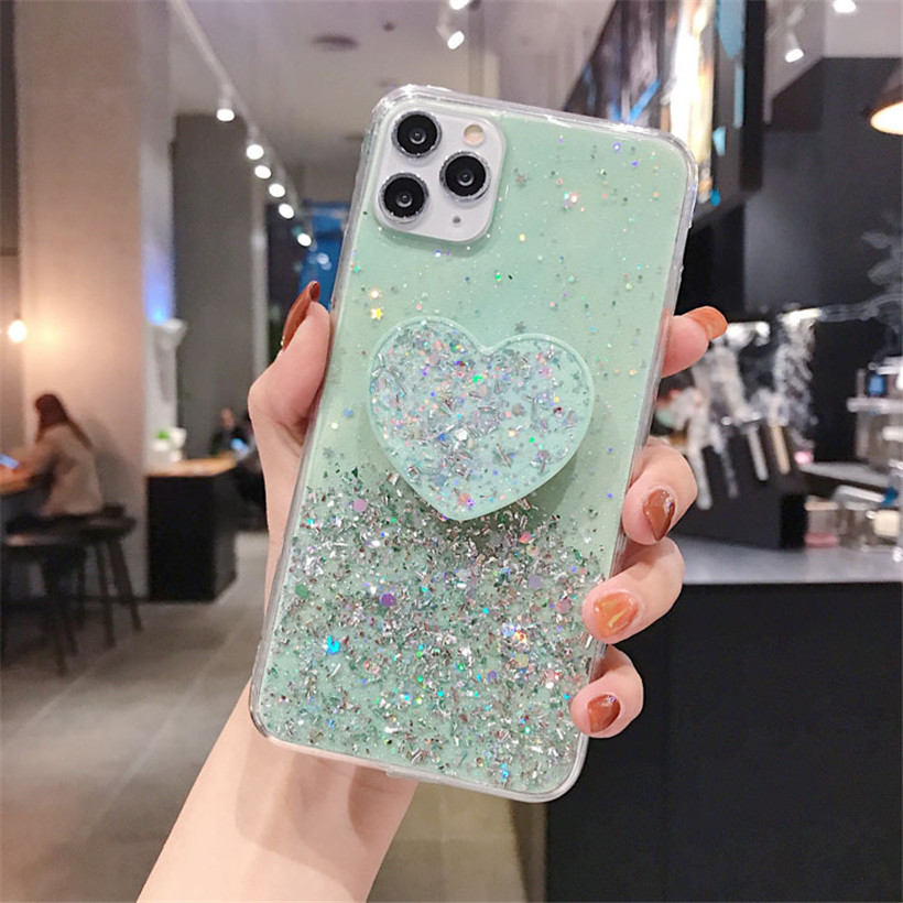 Ốp Lưng Kim Tuyến Lấp Lánh Có Giá Đỡ Cho Huawei Y9S Y6S Y9 Prime Y7P Y6P Y5P 2020 Y7 2019 Y7 Pro