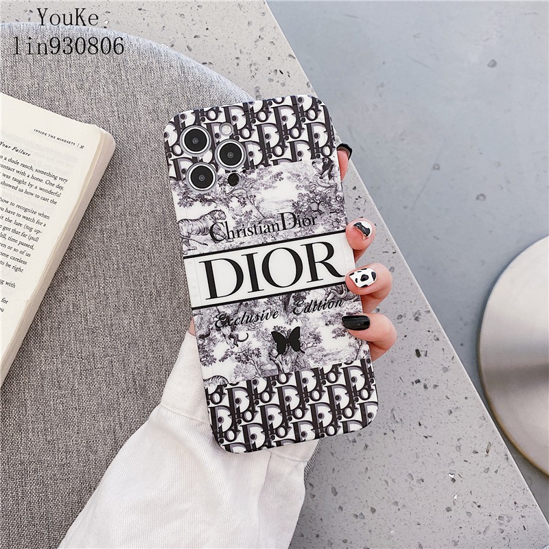 Ốp điện thoại họa tiết Dior Forest Take cho iPhone13 12 11 13ProMax XR IX XS 13