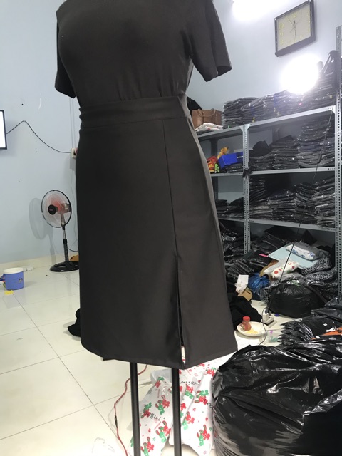 BIG SIZE THIẾT KẾ 60-100KG]Chân váy A dài bigsize công sở | BigBuy360 - bigbuy360.vn