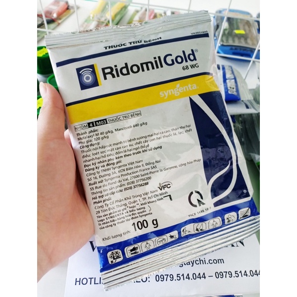 Thuốc Trừ Nấm Bẹnh Cây Trồng  Ridomin Gold 68WP