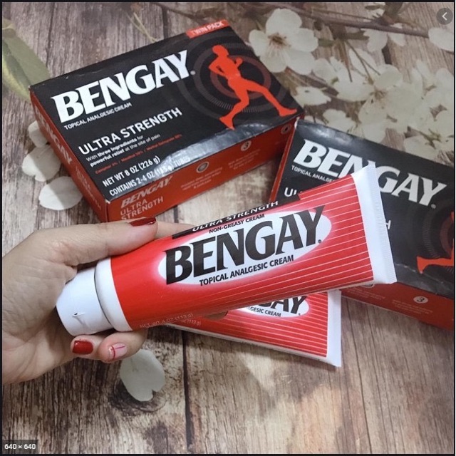 Kem xoa bóp BENGAY Mỹ 113gr