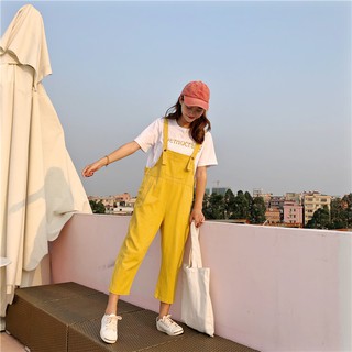 yếm quần bò dài(có ảnh thật)