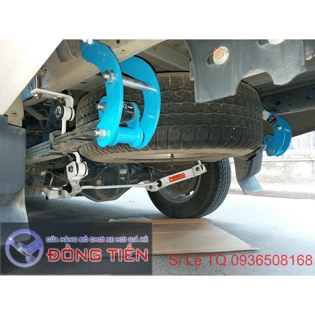 Mitsubishi Triton độ cùm nhíp chống giật JS1 Thái Lan, giải pháp đơn giản giúp xe bán tải ÊM ÁI hơn