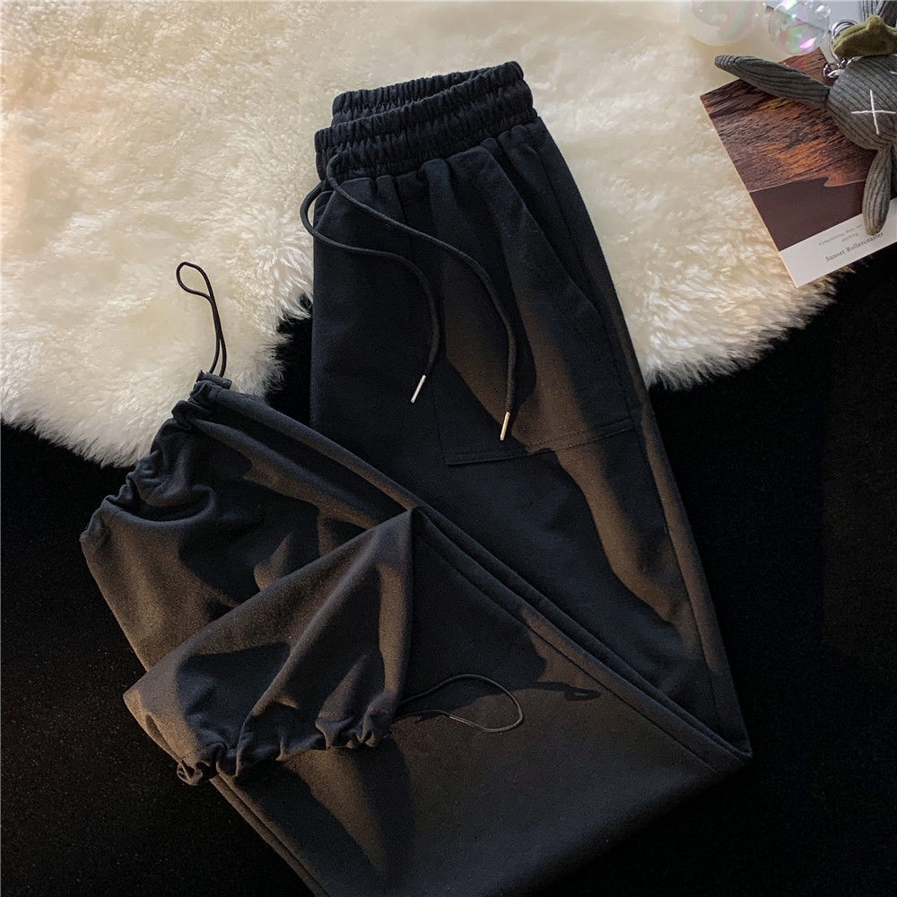 Quần Legging Dáng Rộng Phong Cách Hàn Quốc Mới Cho Nữ