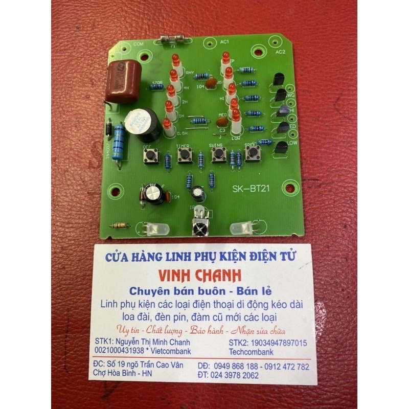 Bộ Bo mạch quạt treo tường senko