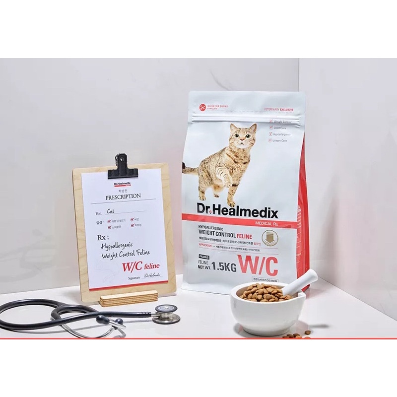 Hạt Cho Mèo Sỏi Thận Dr. Healmedix Urinary Tract Feline D/UT