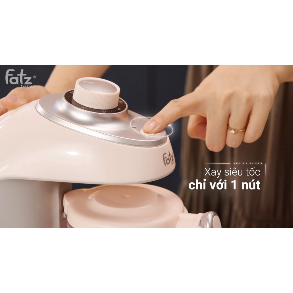 [Xả kho] Máy xay và hấp thức ăn dặm điện tử có hẹn giờ FATZ AUTO 2 FB9618MX