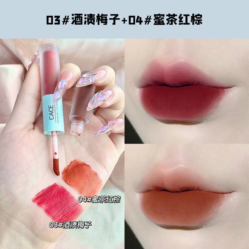 Một cây son kem Cake 2 màu (.)