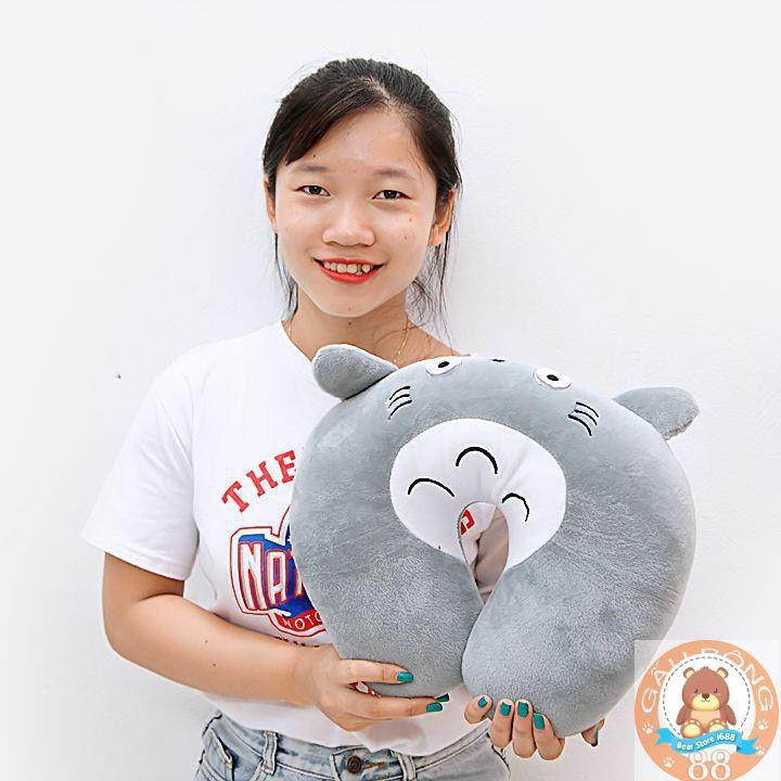 Freeship (Rẻ vô địch ) Gối chữ U , gối Totoro cao cấp- đáng yêu