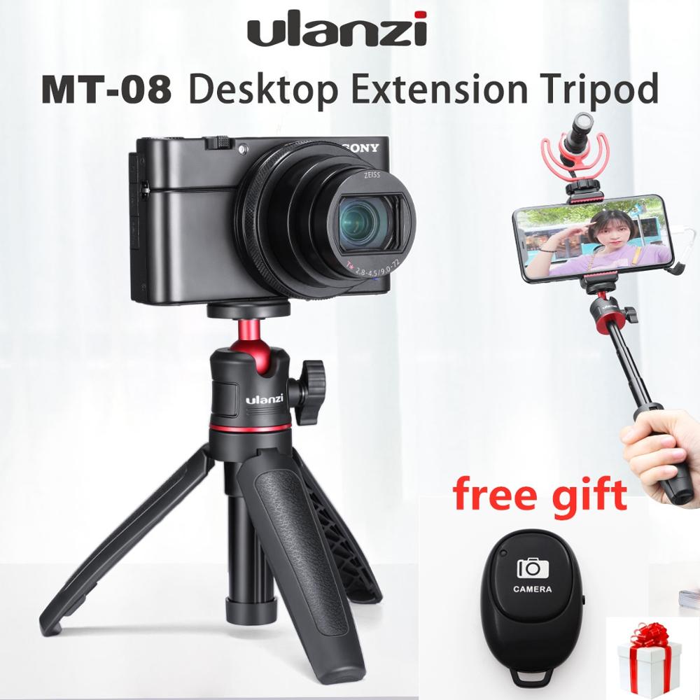 Chân Máy Ảnh Tripod Ulanzi Mt-08 Cho Gopro 8 / 7 / 6 / 5 Sony Nikon Canon