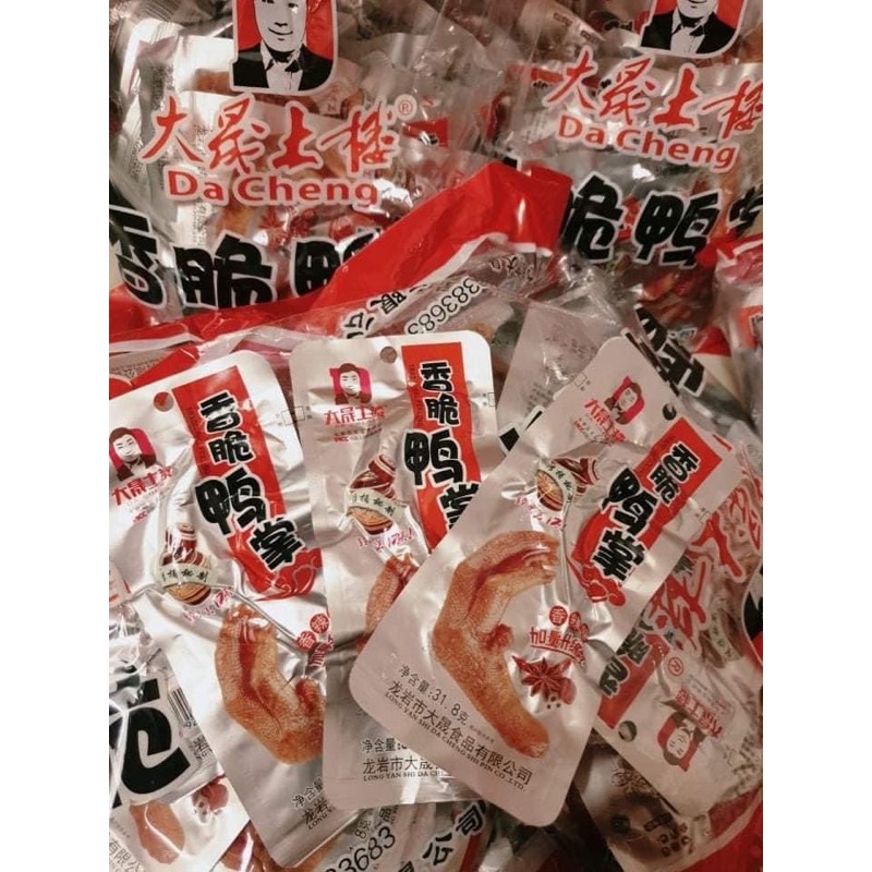 COMBO 20 Chân vịt đỏ Dacheng cay nhiều ✅GÓI TIẾT KIỆM ⭐Song.Thien.Shop✅