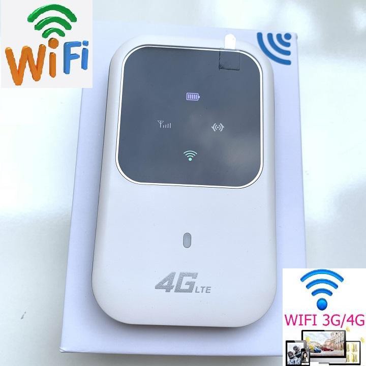 Bộ Phát Wifi Di Động 4G LTE ZTE A800 Model M80 có màn hình LED hiển thị thông minh, Hàng Chính Hãng Giá Siêu Rẻ