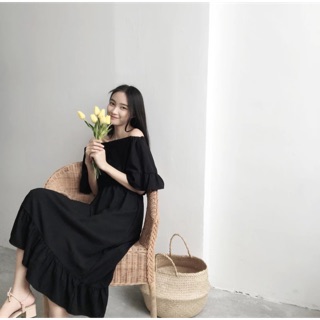 Váy trễ vai đuôi cá siêu xinh