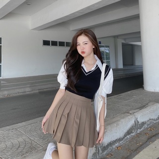 [Ảnh thật] Set gile liền 2 món Ulzzang