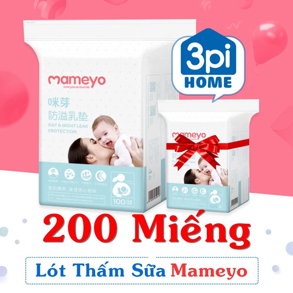 tuan0034 Combo 200 Miếng Lót Thấm Sữa Mameyo tuan0034