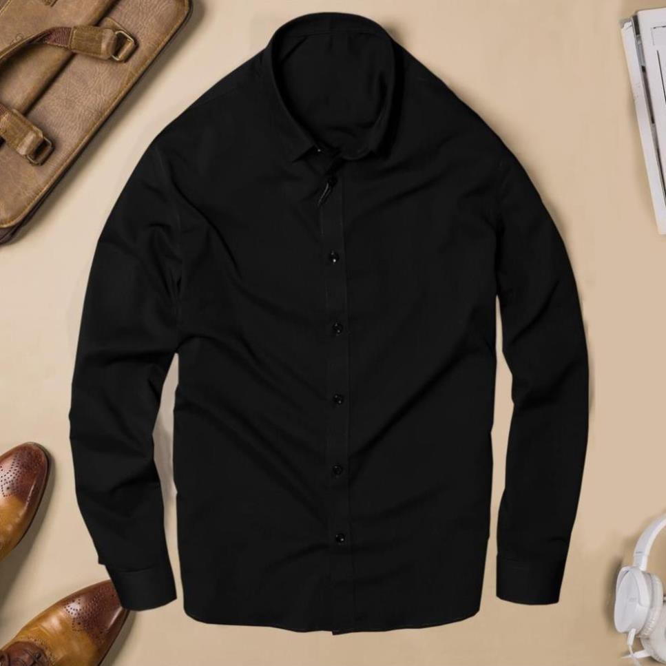[ĐỒ ĐẸP - GIÁ TẬN GỐC] Áo sơ mi nam dài tay cổ bẻ vải cotton lụa thái chống nhăn chống xù cực sang trọng mát mịn | BigBuy360 - bigbuy360.vn