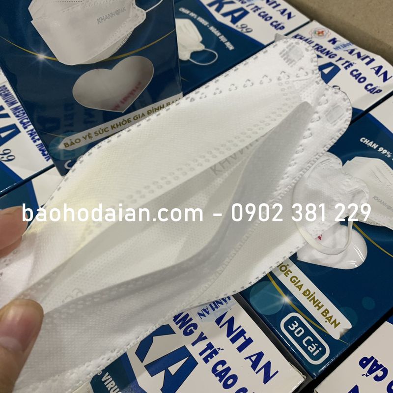 Khẩu trang 4D Khánh An KA99 hộp 30 cái