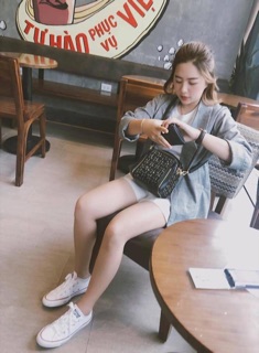 ÁO BLAZER KẺ NỮ HÀNG VNXK