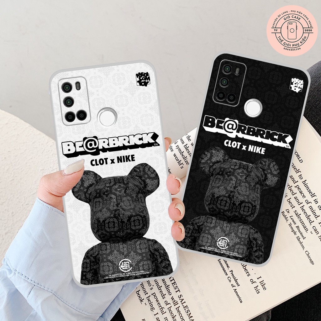 Ốp lưng Vsmart Joy 4 hình Bear Brick, ốp cặp đôi dễ thương viền dẻo bảo vệ điện thoại