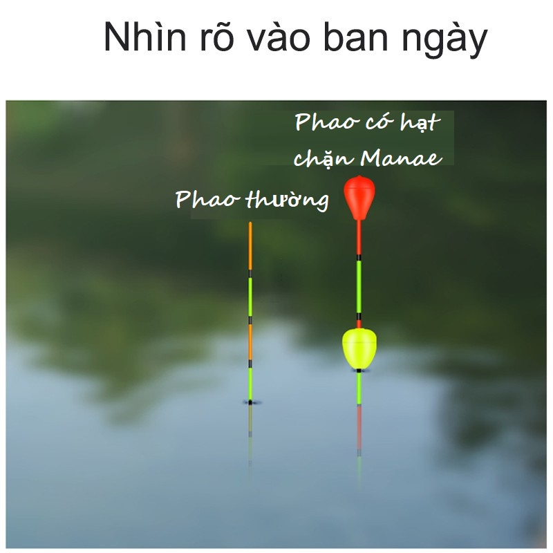 Phao Câu Đài Mamae Hạt Chặn Cải Tiến Sơn Chống Thấm Siêu Bền SPC-26 -Sanami Fishing