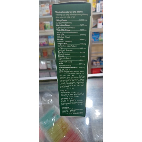 THIÊN MÔN BỔ PHỔI PREMIUM chai 280ml