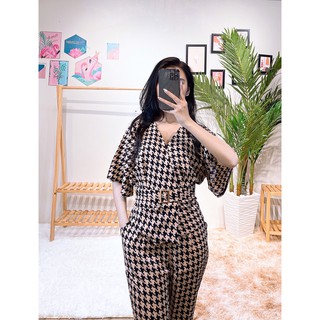 [ẢNH THẬT]Set Đồ Bộ Kiểu Trung Niên Lụa Mango Cao Cấp