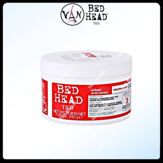 Kem ủ tóc Tigi Bed Head Treatment (Đỏ) dành cho tóc hư tổn nặng, xơ rối 200g
