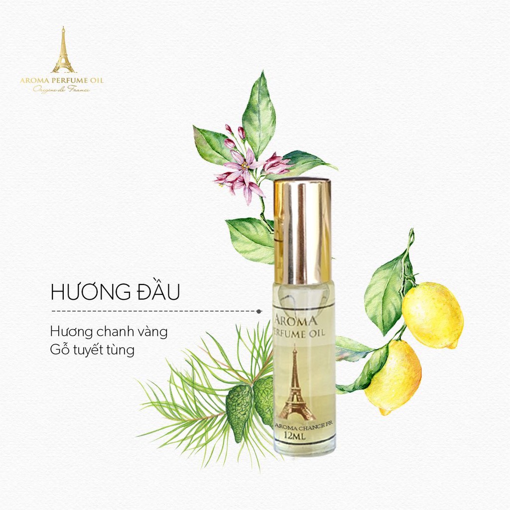 [Freeship 90k] Mùi hương Chanel chance w Tinh dầu nước hoa Pháp dạng lăn cho nữ 12ml -CHANCE | BigBuy360 - bigbuy360.vn