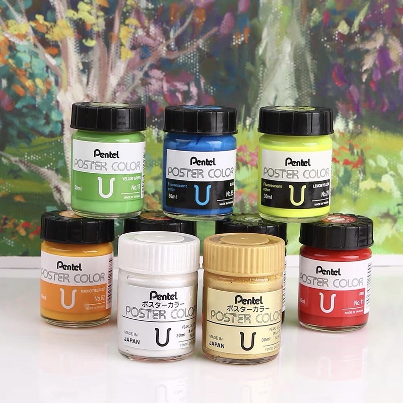 Màu Poster PENTEL hũ 30ml