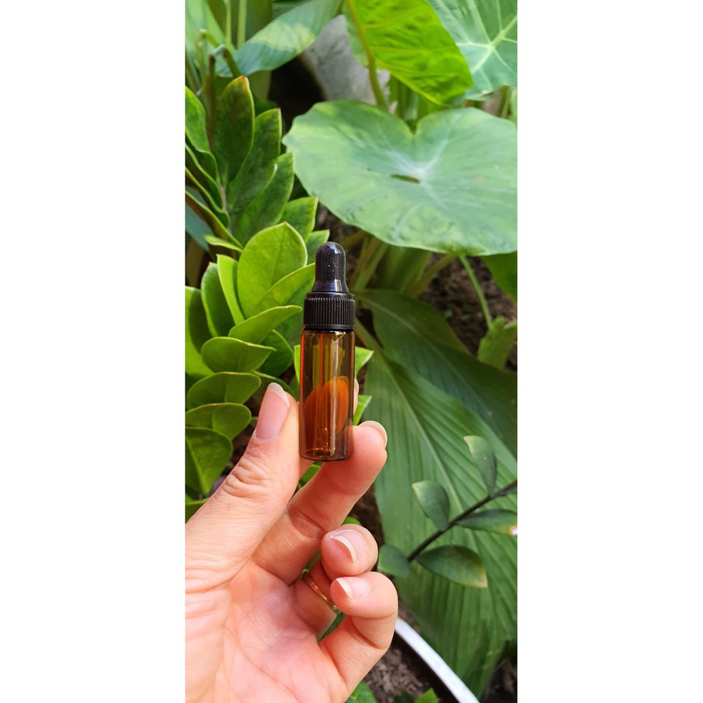 10 lọ serum 2 3 5ml mỏng khoen nhựa đen bóp đen