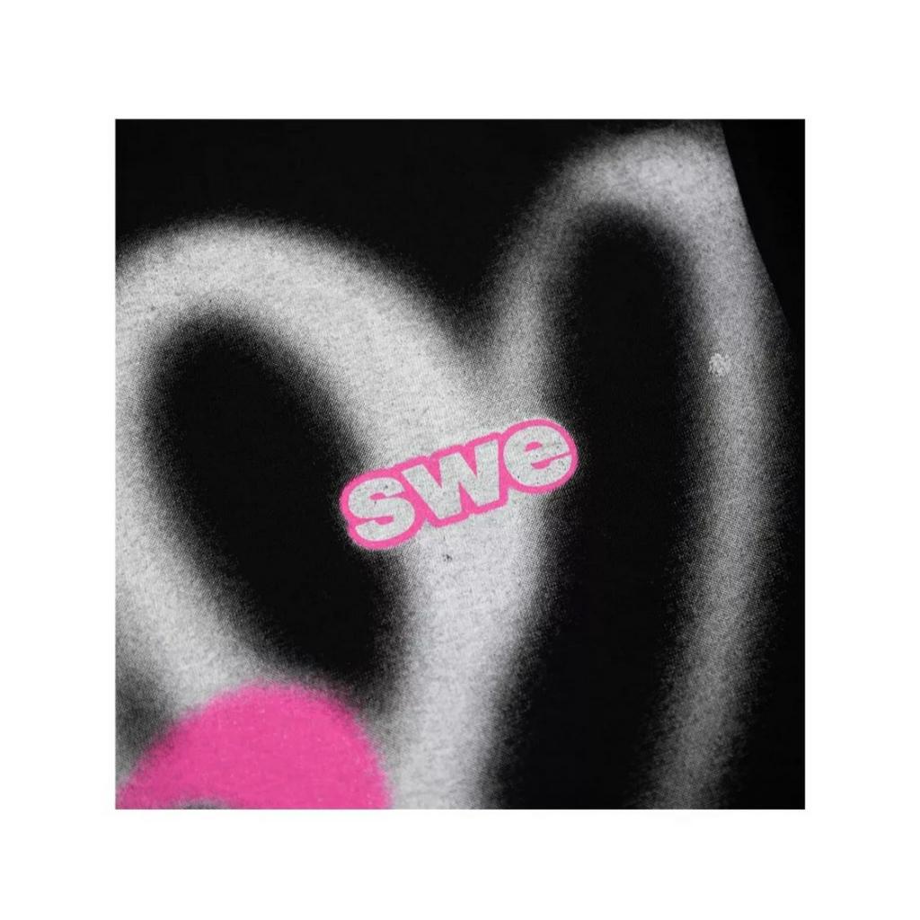 Áo thun,áo phông from rộng hình trái tim HEATRS TEE unisex dành cho nam nữ