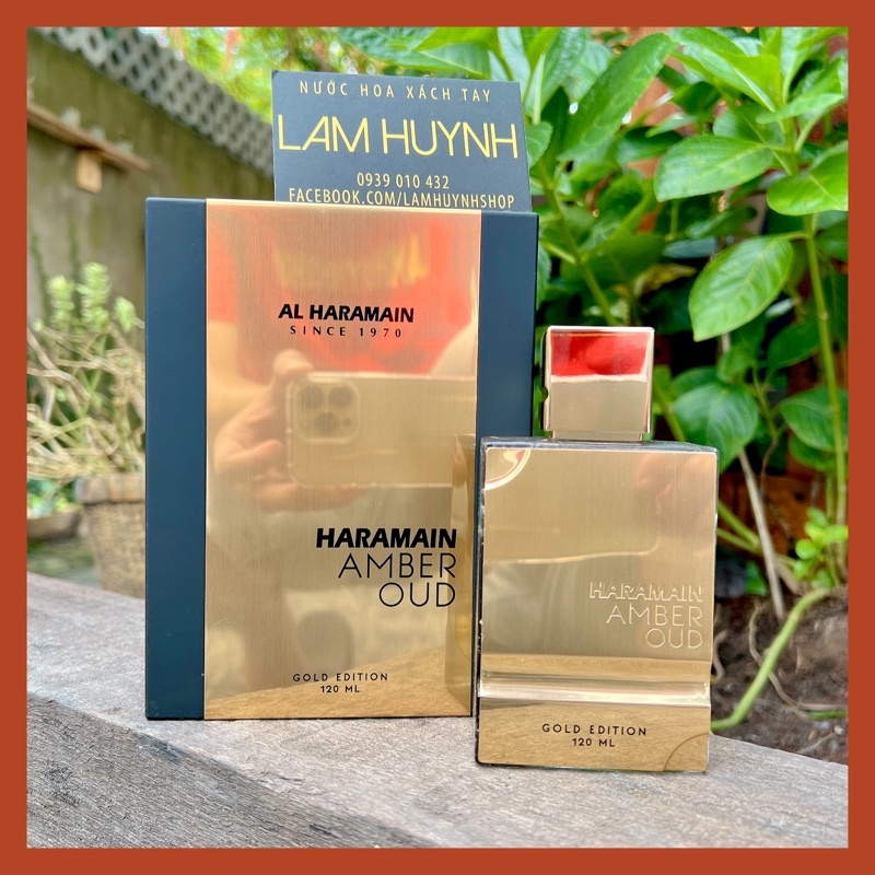 Nước hoa HARAMAIN AMBER OUD GOLD EDITION 5ml - 10ml