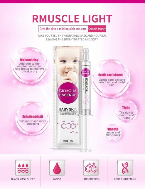 [FS TỪ 50K]SERUM BIOAQUA HUYẾT THANH DƯỠNG TRẮNG EM BÉ | BigBuy360 - bigbuy360.vn