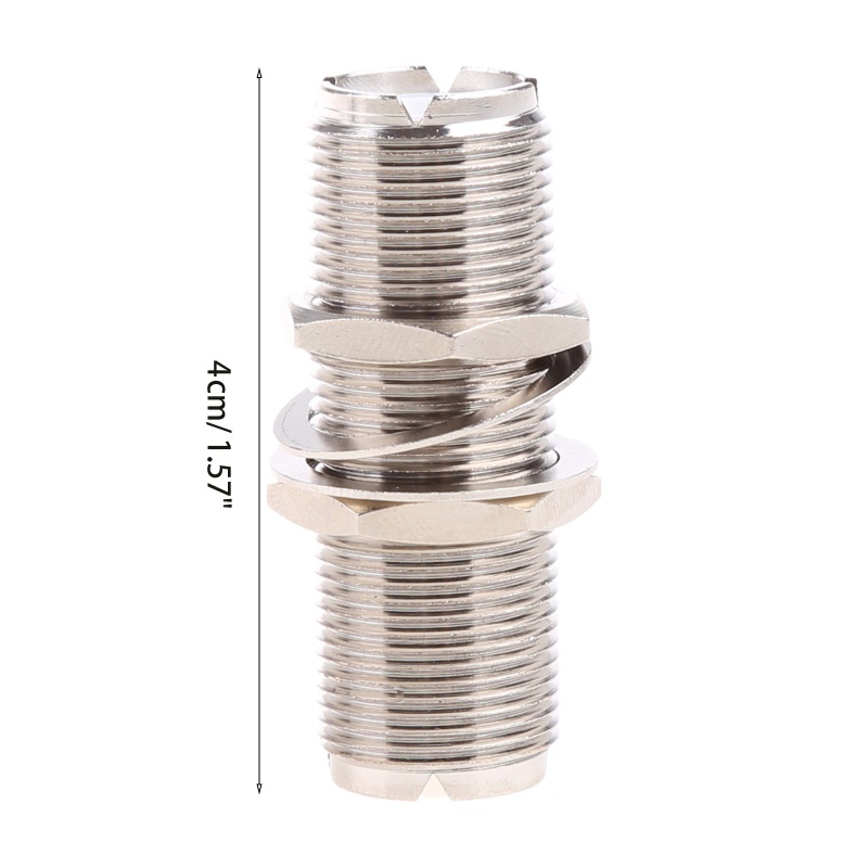 Đầu Nối Đồng Trục RF UHF Female Sang UHF Female