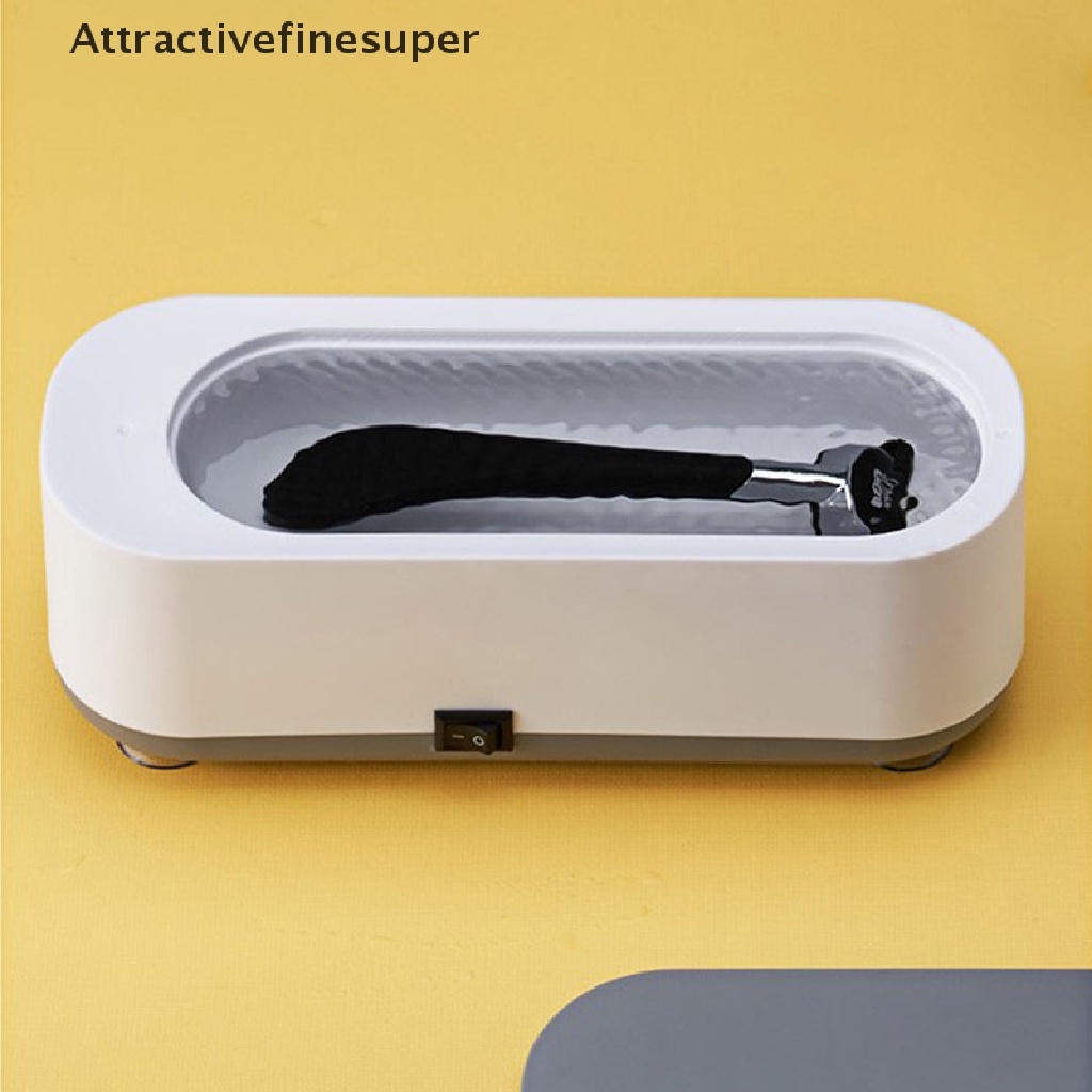 Máy Rung Siêu Âm 4.5v Làm Sạch Kính / Đồng Hồ / Trang Sức / Nhẫn Nhỏ