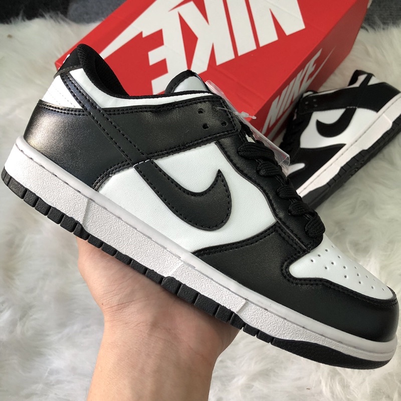 Giày thể thao nam nữ SB DUNK LOW PANDA/BLACK WHITE Cổ thấp hàng 1:1 chuẩn