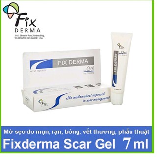 Fix Derma Scar gel 7ml làm mờ sẹo