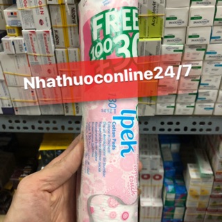 ✅BÔNG TẨY TRANG IPEK COTTON PADS(130 miếng)