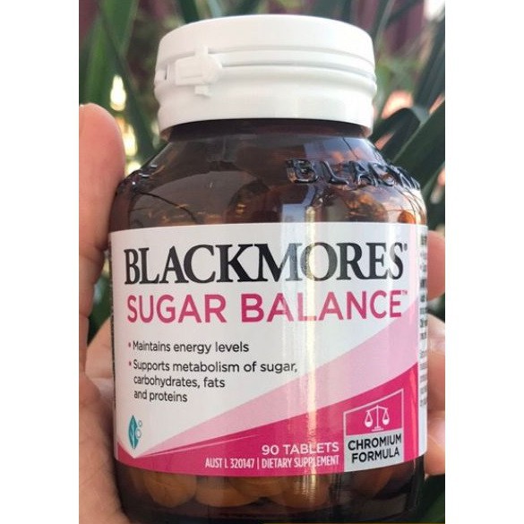 Viên uống Blackmore Sugar Balance câng bằng đường huyết Hộp 90 viên