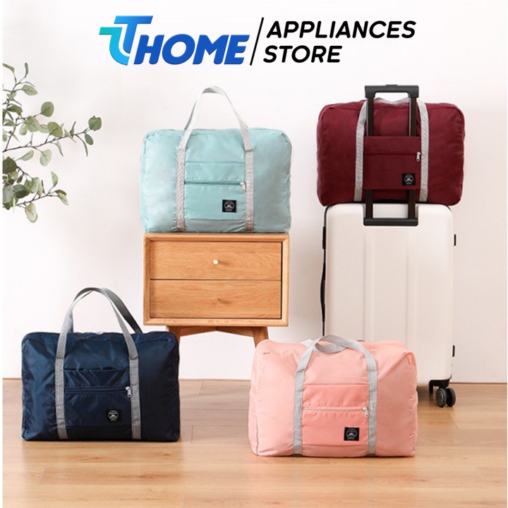 Túi du lịch gấp gọn đựng đồ tiện lợi bằng vải chống thấm nước, túi đựng đồ tiện ích TT- HOME