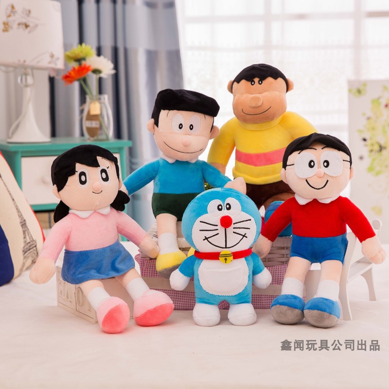 Doraemon Thú Nhồi Bông Hình Chú Gấu Xinh Xắn Đáng Yêu