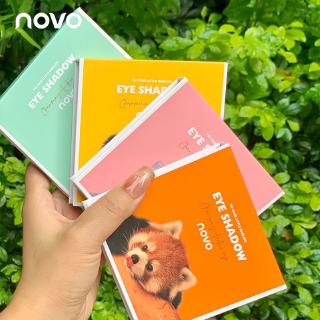 [Hàng mới về] Bảng phấn mắt NOVO 9 color  màu kim tuyến lấp lánh