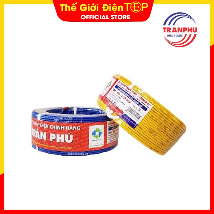 Dây Điện Đơn Mềm 1 lõi 1x0,75 Trần Phú-Thế Giới Điện TopE