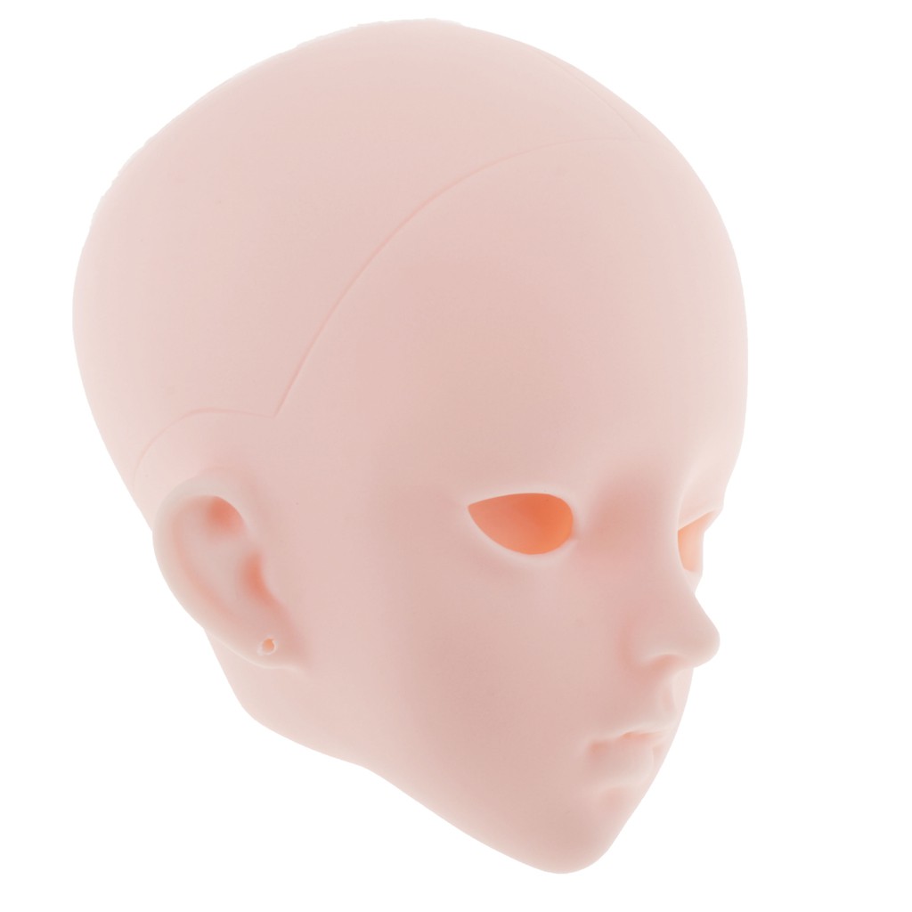 Đầu Búp Bê Nữ Bằng Nhựa 60cm 1 / 3 OB DIY