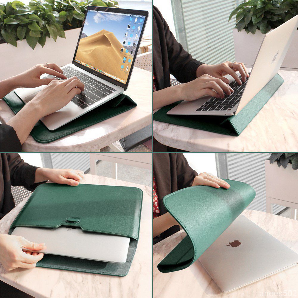 Ultra Túi Da Đựng Laptop Siêu Mỏng Chống Sốc Chống Thấm Nước Cho MacBook Pro Air M2 / M1 2020 Pro13 / 14 / 16inch 2022