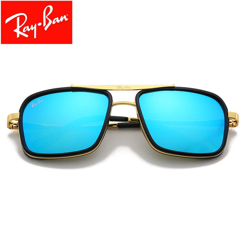 Wayfarer Ray-Ban_ chính hãng Kính râm 2021 Thời trang Hàn Quốc mới Kính râm nam nữ một mảnh Cặp đôi hợp thời trang Du lịch ngoài trời Kính râm lái xes