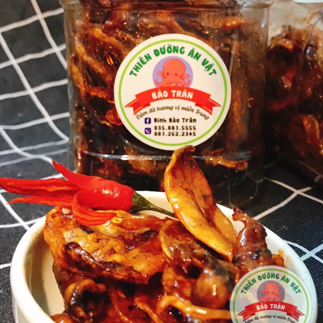 [350gr] Mực rim sa tế Bình Định