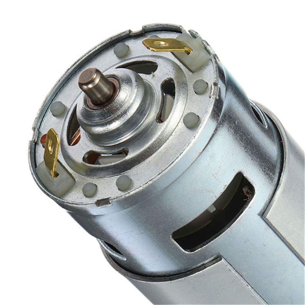 DC12V-24V 10000 Rpm 60W 775 Động Cơ Mô-men Xoắn Lớn Động Cơ Với Vòng Bi Động Cơ Bộ Truyền Động