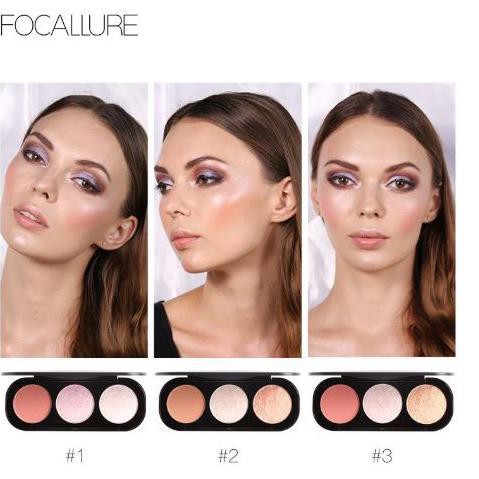 (hàng Mới Về) Bảng Phấn Má Hồng Và Bắt Sáng 3.3 Focallure | BigBuy360 - bigbuy360.vn